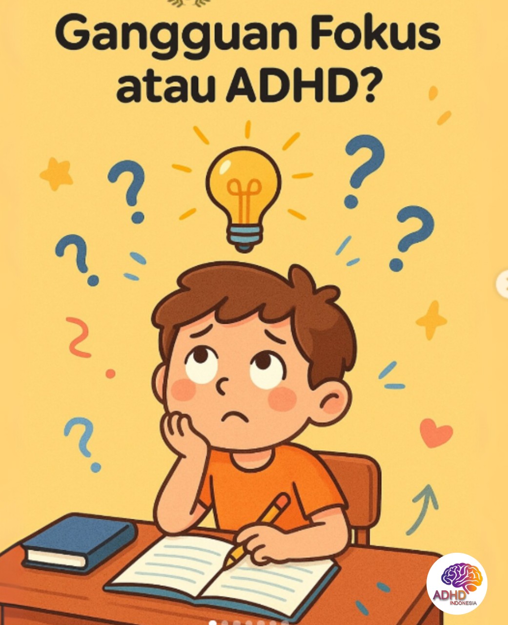 ADHD dan Kesulitan Fokus Anak: Edukasi untuk Keluarga di Kabupaten Alor