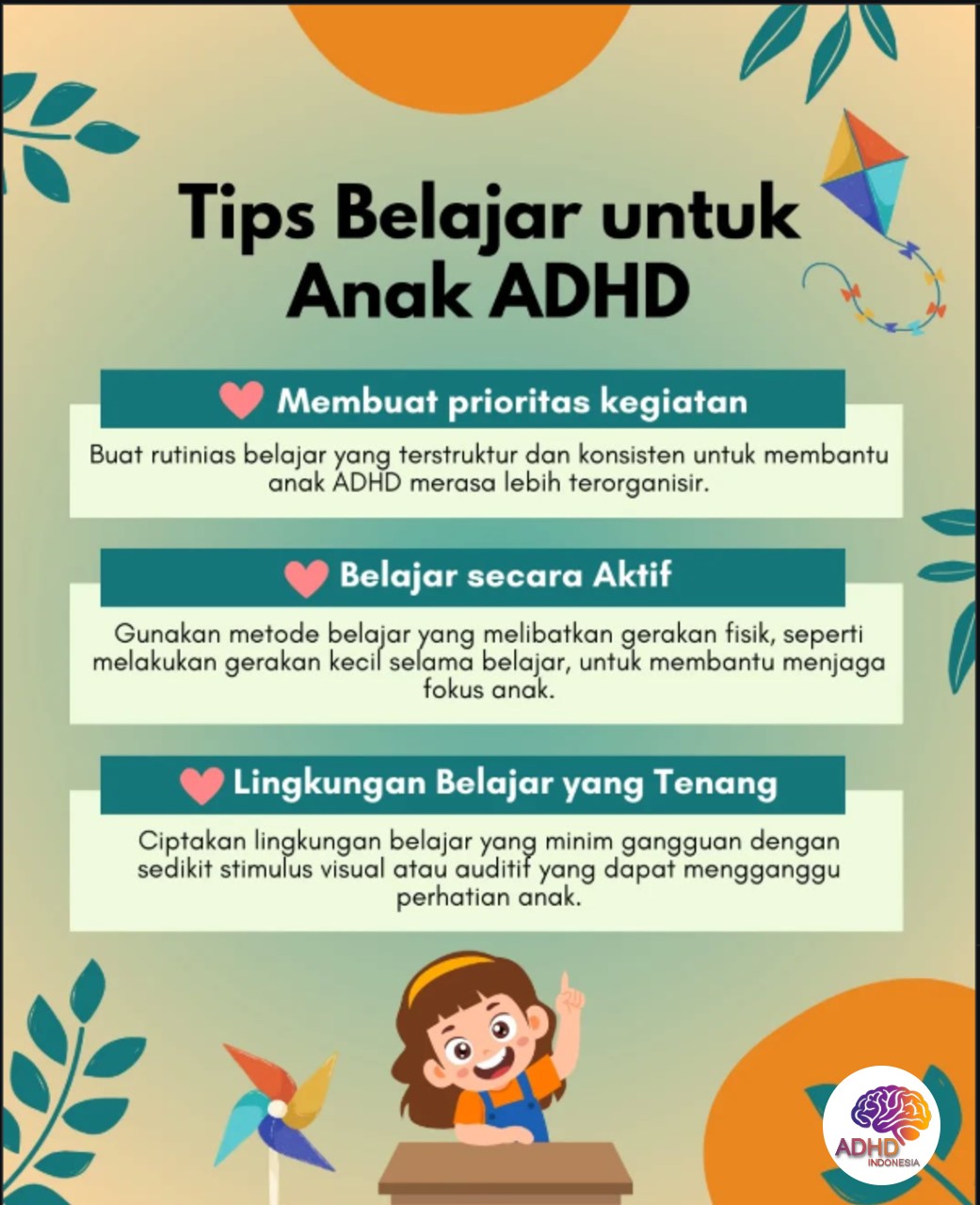 Strategi Belajar yang Cocok untuk Anak ADHD di Kabupaten Alor